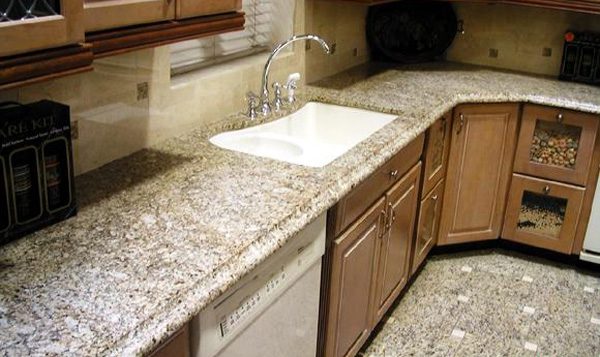 Đá granite ốp bàn bếp