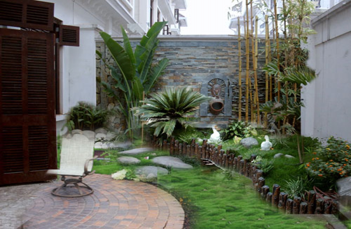 Tiểu cảnh sân vườn đẹp cho ngôi nhà của bạn – Tiến Thịnh Garden